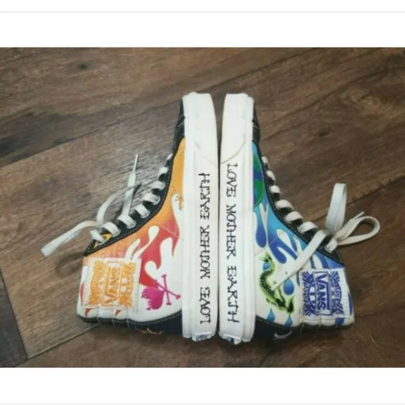 Vans Mother Earth Elements Style 238 Hi Top Shoes