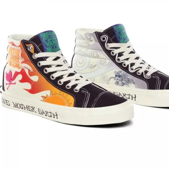 Vans Mother Earth Elements Style 238 Hi Top Shoes