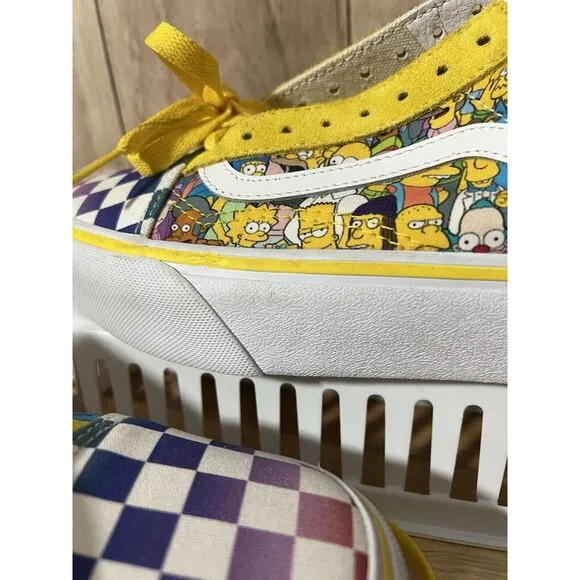 Vans Off The Wall Simpsons Shoes Mens 7/ Womens 8.5
