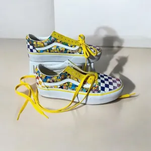 Vans Off The Wall Simpsons Shoes Mens 7/ Womens 8.5