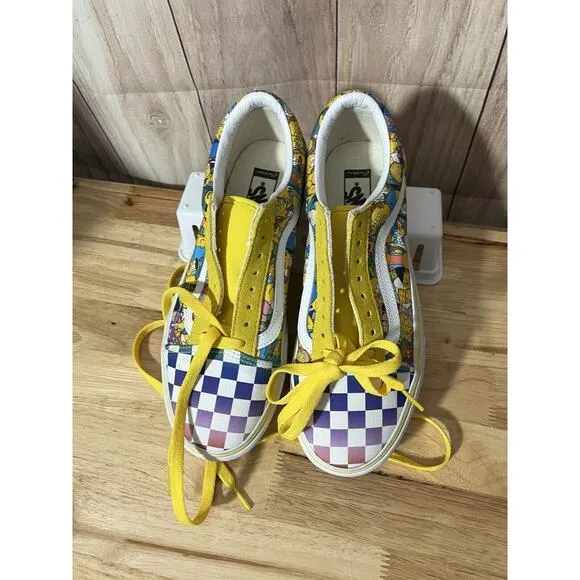Vans Off The Wall Simpsons Shoes Mens 7/ Womens 8.5