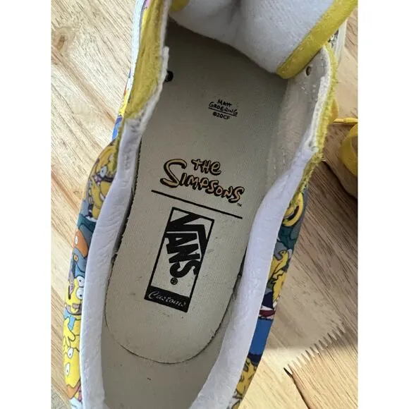 Vans Off The Wall Simpsons Shoes Mens 7/ Womens 8.5