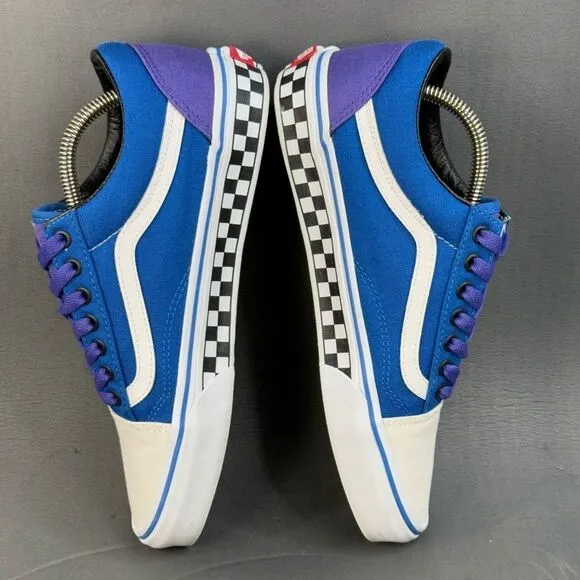 Vans OG Old Skool LX 'Bumper Cars custom sneaker shoes men’s size 8(women’s 9.5)