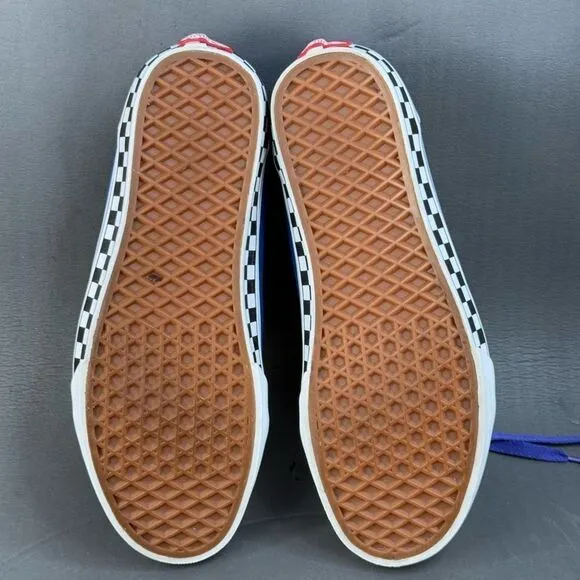 Vans OG Old Skool LX 'Bumper Cars custom sneaker shoes men’s size 8(women’s 9.5)