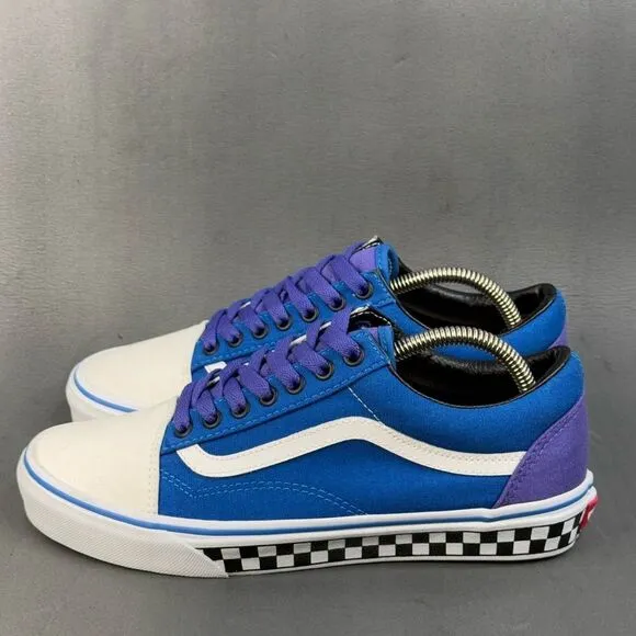 Vans OG Old Skool LX 'Bumper Cars custom sneaker shoes men’s size 8(women’s 9.5)
