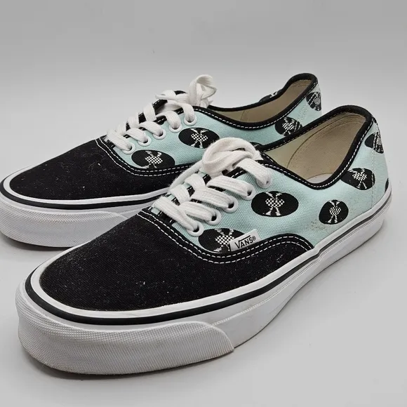 Vans OG wacko maria authentic sneakers LX blue records sneakers size 9.5 in men