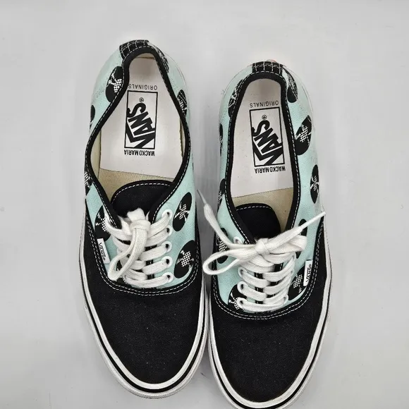 Vans OG wacko maria authentic sneakers LX blue records sneakers size 9.5 in men