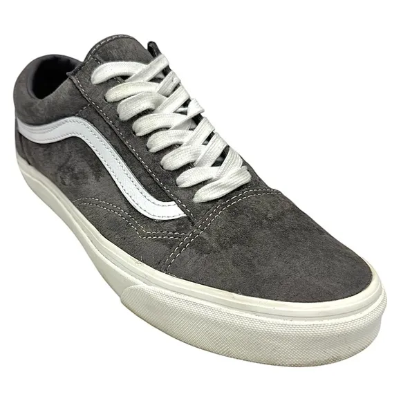 Vans Pig Skin Suede Eco Dry Old Skool Rabbit/Snow White Shoes M-9/W-10.5 Used
