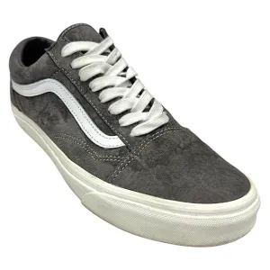 Vans Pig Skin Suede Eco Dry Old Skool Rabbit/Snow White Shoes M-9/W-10.5 Used