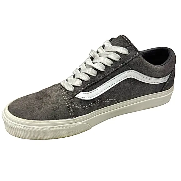 Vans Pig Skin Suede Eco Dry Old Skool Rabbit/Snow White Shoes M-9/W-10.5 Used