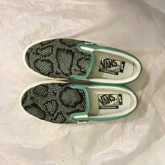 Vans Platform Super Comfy Cush Crème de Menthe  Sneakers Shoes