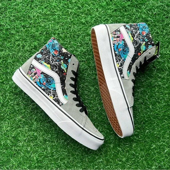 Vans Sk8 Hi Cosmic Glow Shadow True White