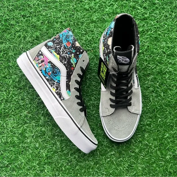 Vans Sk8 Hi Cosmic Glow Shadow True White