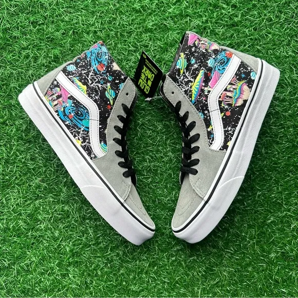 Vans Sk8 Hi Cosmic Glow Shadow True White