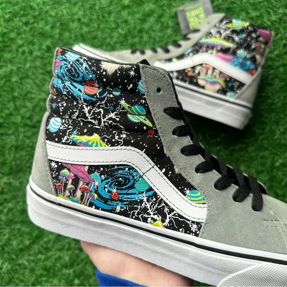 Vans Sk8 Hi Cosmic Glow Shadow True White