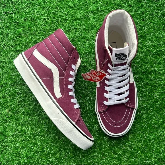 Vans Sk8 Hi Grape Vine True White