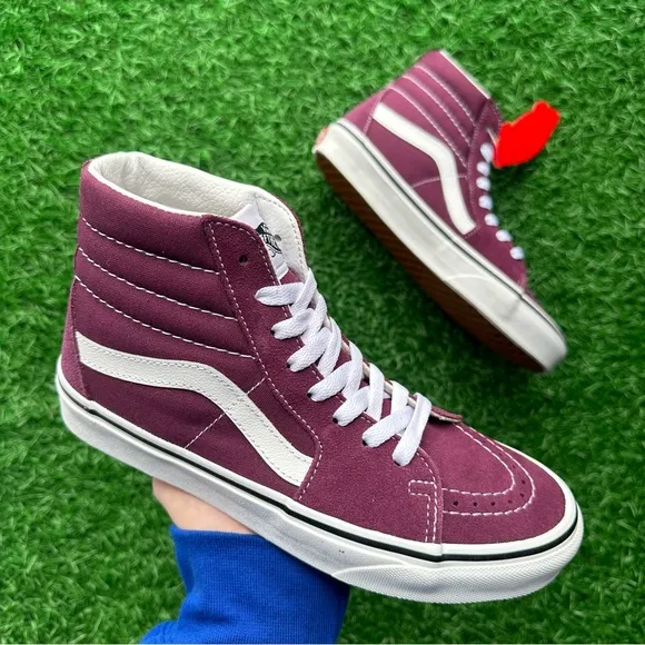 Vans Sk8 Hi Grape Vine True White