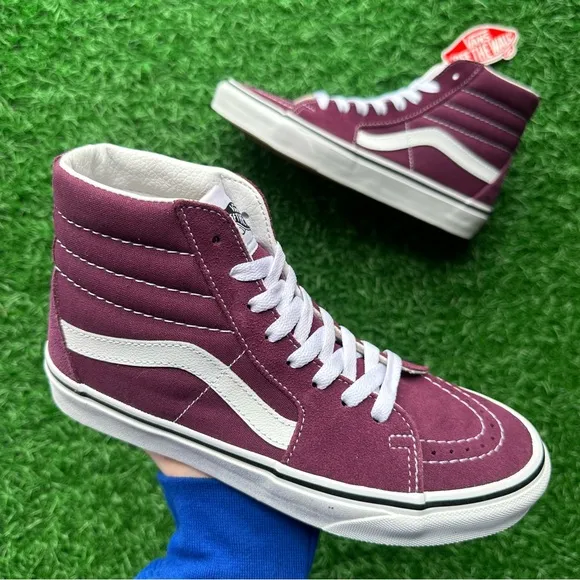 Vans Sk8 Hi Grape Vine True White