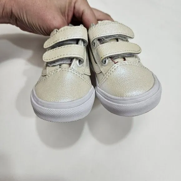 Vans X David Bowie Old Skool Kids Shoes Toddler Size 4.5 Aladdin Sane RETRO EUC