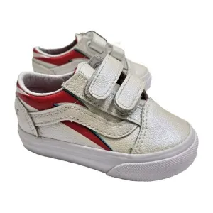 Vans X David Bowie Old Skool Kids Shoes Toddler Size 4.5 Aladdin Sane RETRO EUC