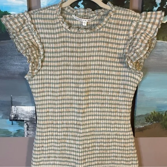 Veronica Beard Cici Smocked Dress