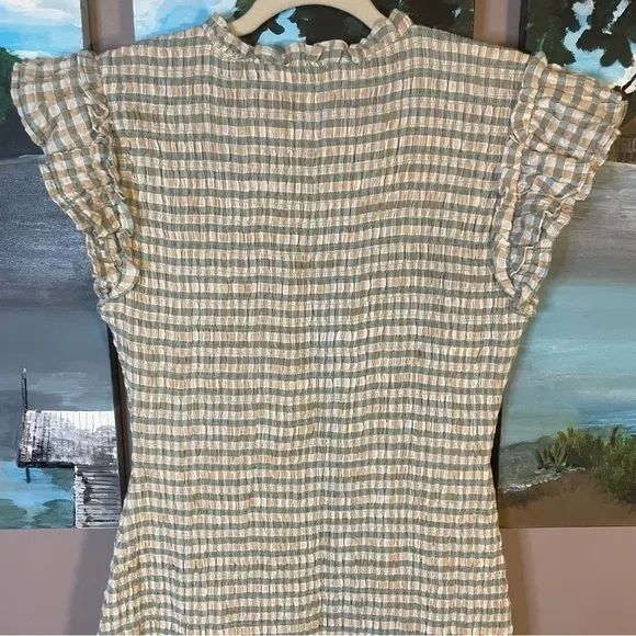 Veronica Beard Cici Smocked Dress