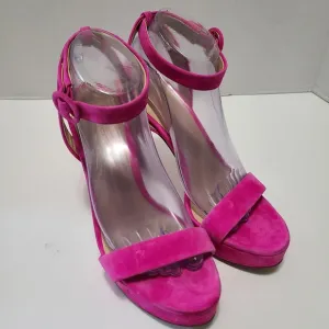 Veronica Beard Fuchsia‎ Darcelle Women's Platform Sandals Size 8.5