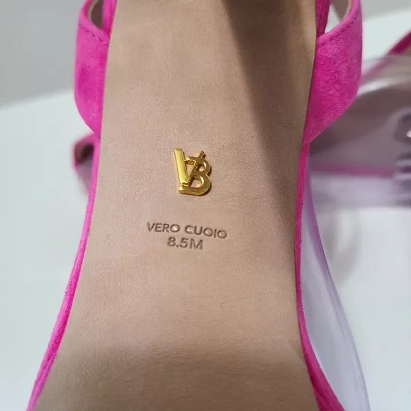 Veronica Beard Fuchsia‎ Darcelle Women's Platform Sandals Size 8.5