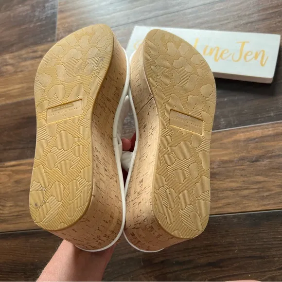 Veronica Beard Geno Cork Platform Sandals NWOT