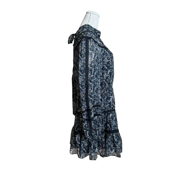 Veronica Beard Rahla Paisley Print Mini Dress sz 10