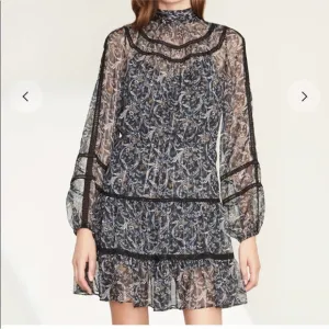 Veronica Beard Rahla Paisley Print Mini Dress sz 10