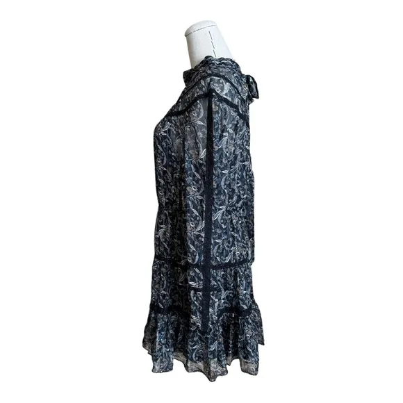 Veronica Beard Rahla Paisley Print Mini Dress sz 10