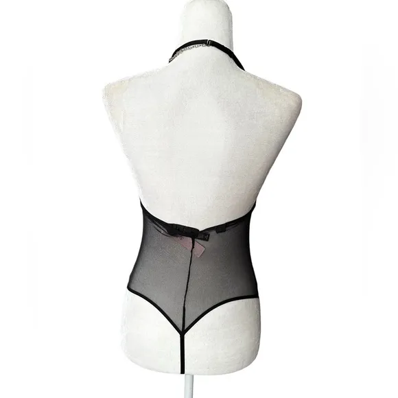 Victoria’s Secret Lace &amp; Mesh Thong Teddy 🔥