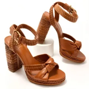 Vince Camuto Fancey Woven Platform Dress Sandals SZ 7.5