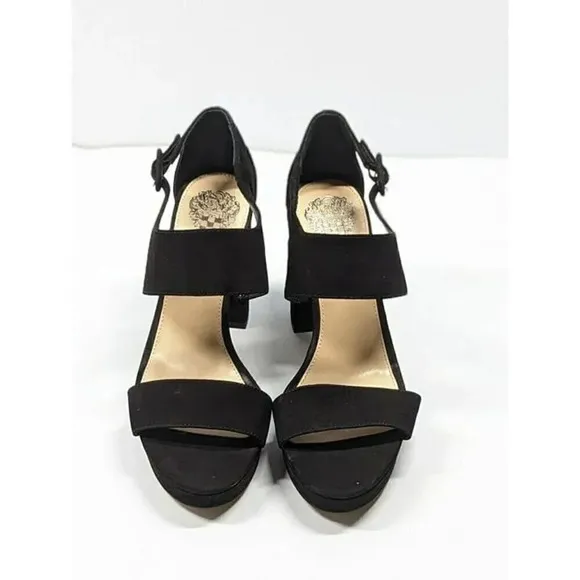 Vince Camuto Women's Jayvid Platform Dress Sandals Black Size 7 M (MSRP $139)