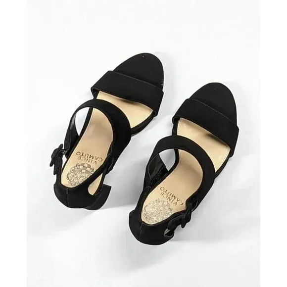 Vince Camuto Women's Jayvid Platform Dress Sandals Black Size 7 M (MSRP $139)