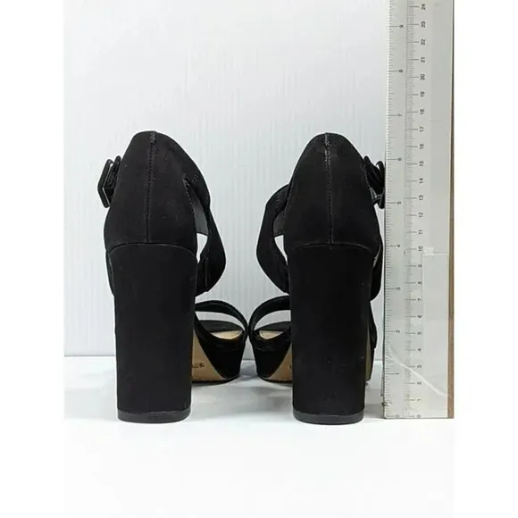 Vince Camuto Women's Jayvid Platform Dress Sandals Black Size 7 M (MSRP $139)