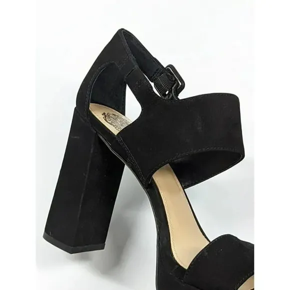 Vince Camuto Women's Jayvid Platform Dress Sandals Black Size 7 M (MSRP $139)