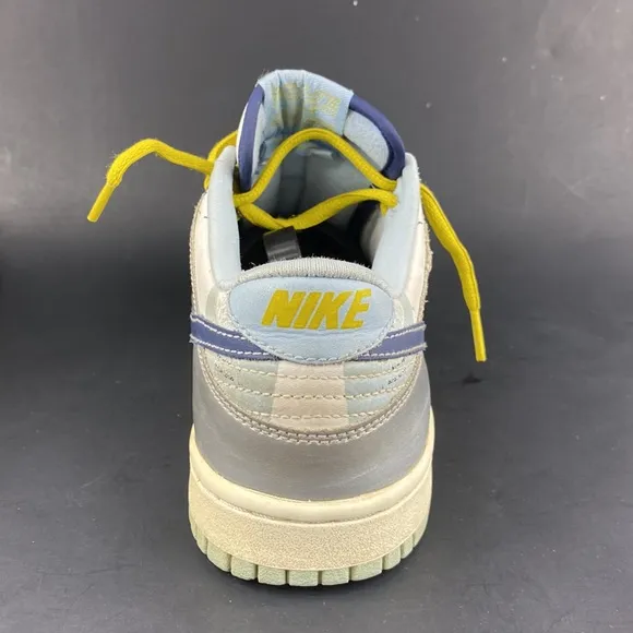 Vintage 2007 Nike Dunk Low Twilight Blue Retro Shoes 309601-143 6y
