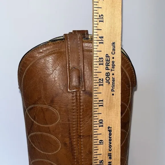 Vintage Acme Vulcan Western Cowboy Work Boots Men's 10.5EW Ranch Farm Horse 4689