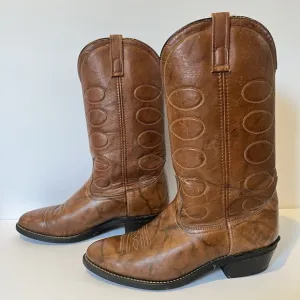 Vintage Acme Vulcan Western Cowboy Work Boots Men's 10.5EW Ranch Farm Horse 4689