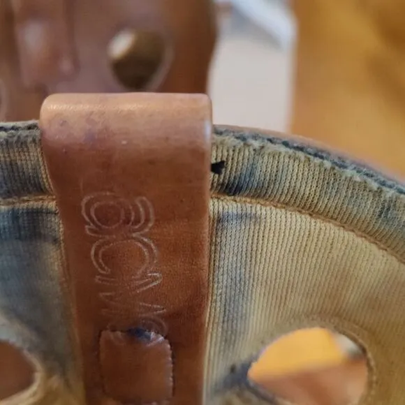 Vintage Acme western brown boots size 10