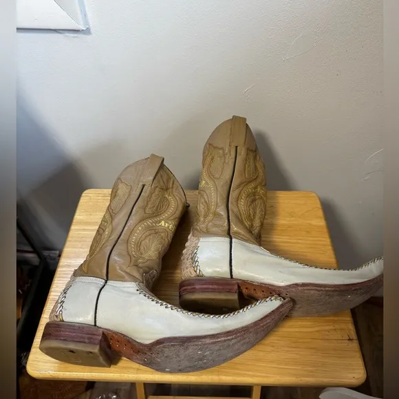 Vintage BOTAS ARTILLERO CountryWestern Boots Man Size 27.5 fits like 8/8.5