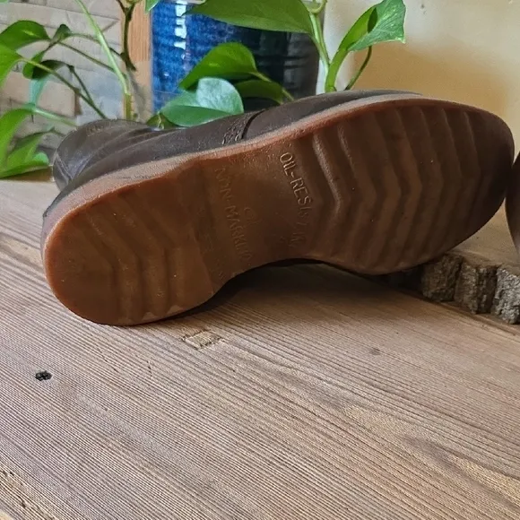 Vintage Brown Leather Hunting/ Work Boots 9W