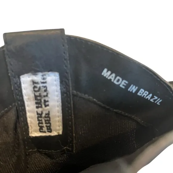 Vintage Code West Western Leather Boots, Sz 8
