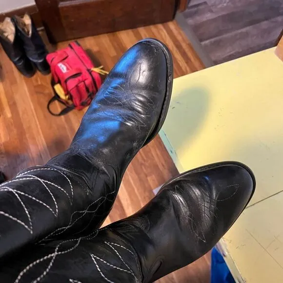Vintage Cowboy Boots Sz 10.5D