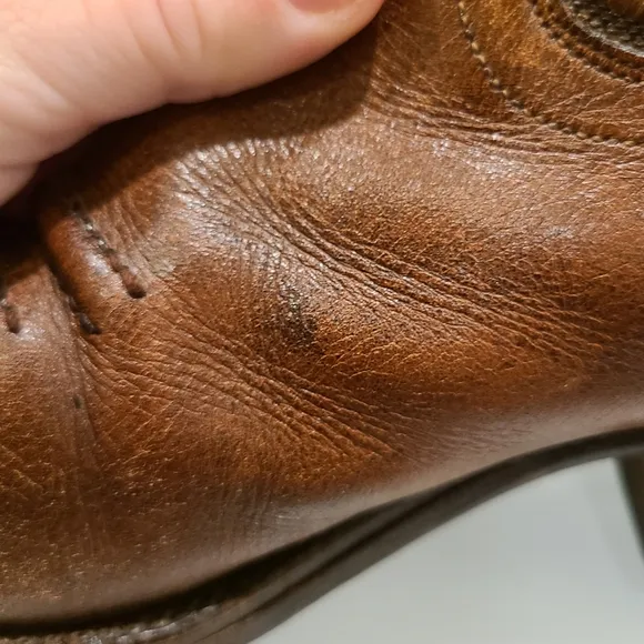 Vintage Dan Post Leather Cowboy boots made in Spain