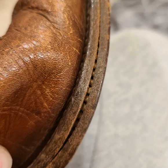 Vintage Dan Post Leather Cowboy boots made in Spain