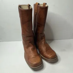 Vintage Dingo Acme Brown Leather Campus Boots Mens Size 9 D