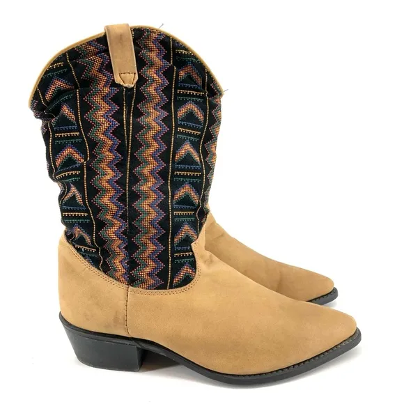 Vintage Dingo Western Cowboy Boots